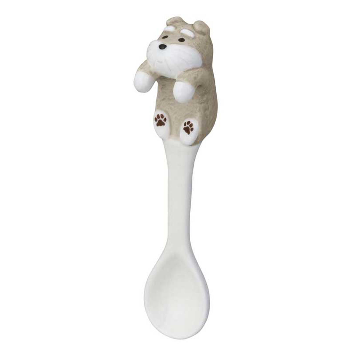 スプーン わんわんスプーン （ 10.6cm 陶器 シュナウザー ティー