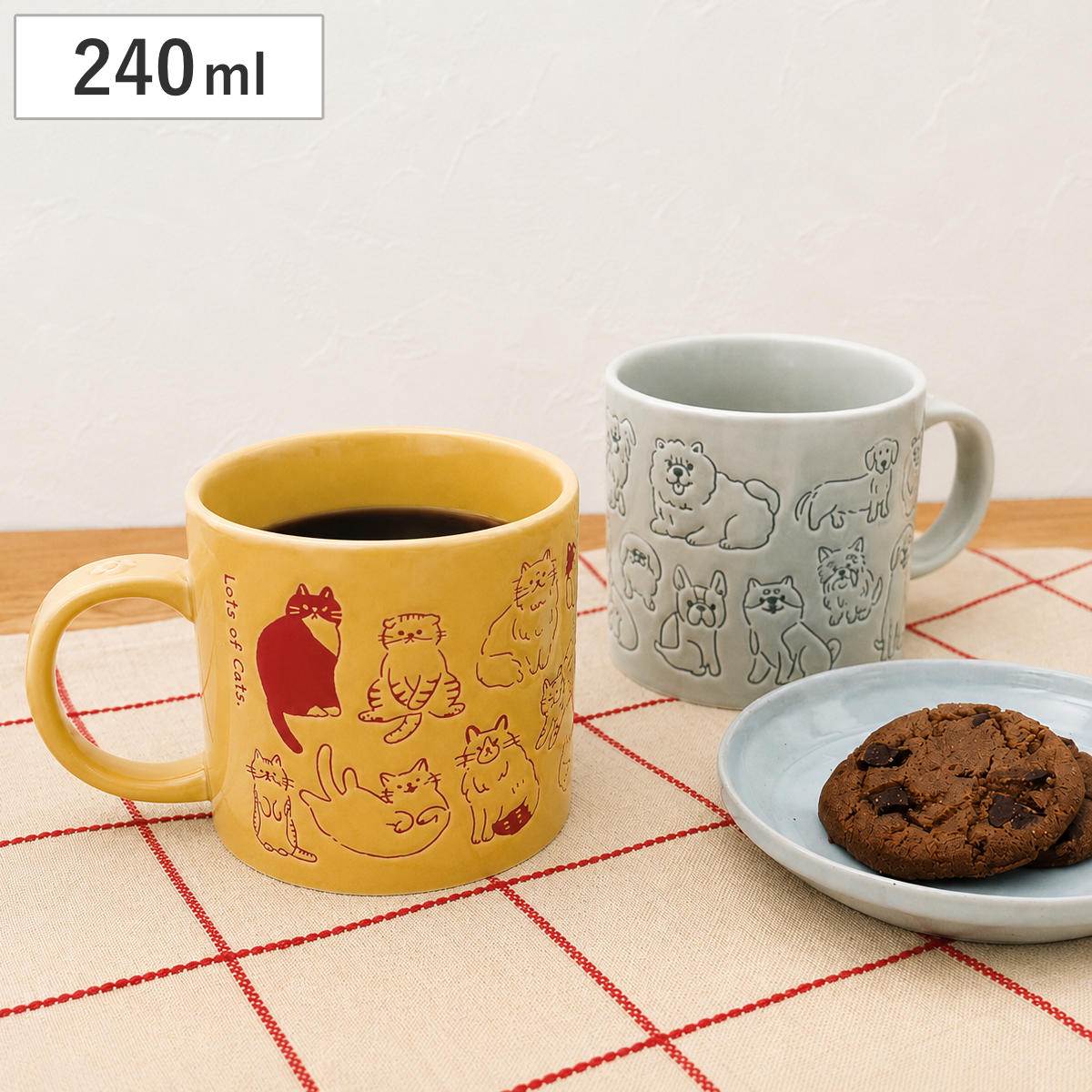 マグカップ まみれマグ （ 240ml 陶器 マグ マグコップ カップ イヌ