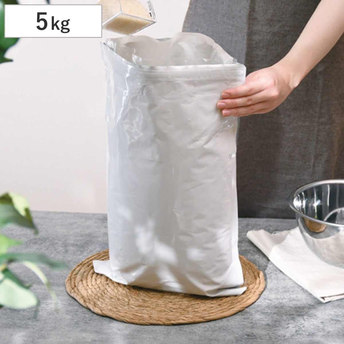 �ۑ��� 2���� �V���̕Ĕ_�� �A���~�� ���Ă̕ۑ��� 5kg�p �i �đ� ���� �ۑ� �①�� ���� �A���~ �W�b�p�[�o�b�O 5�L�� �H�i �܂̂܂� �j