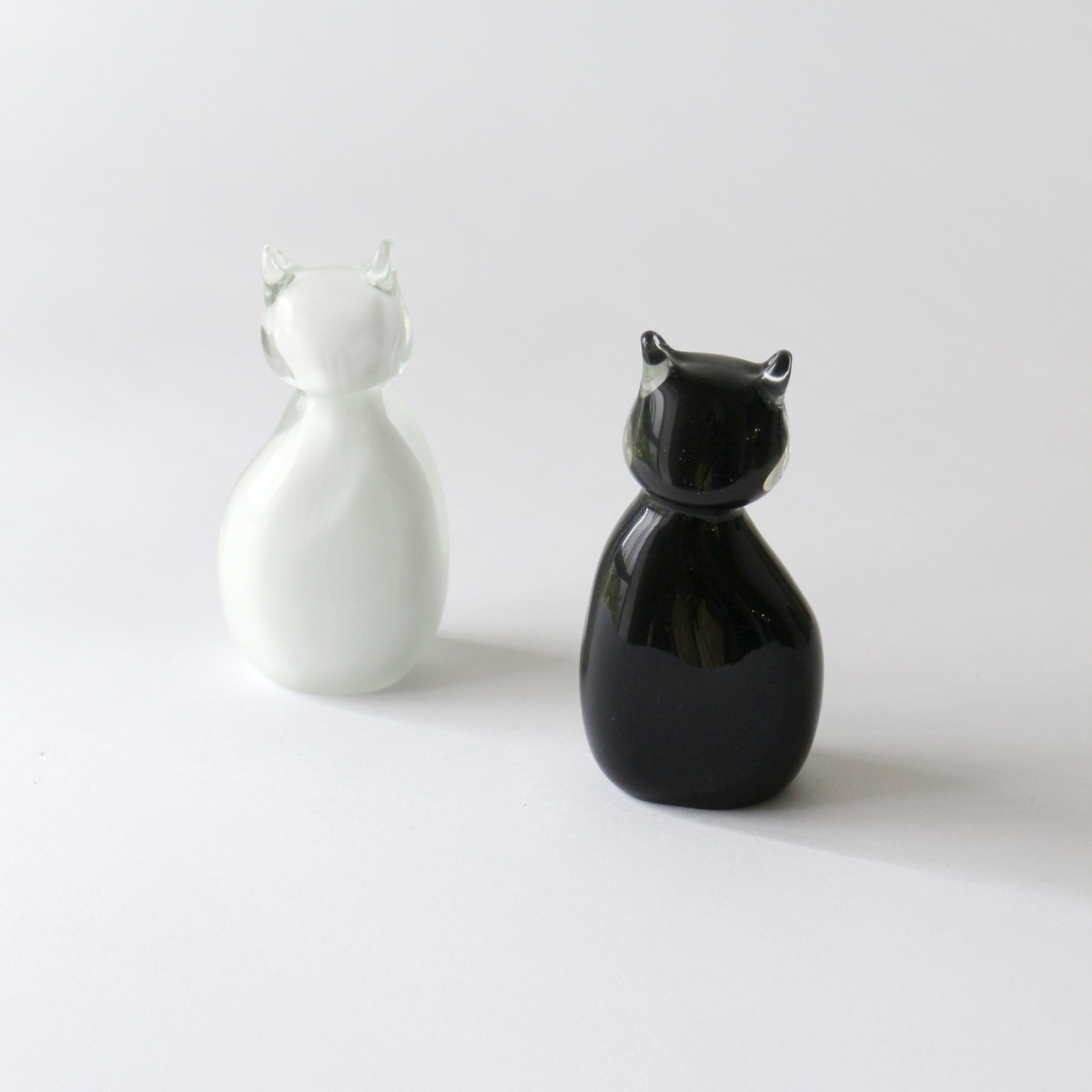 DETAIL（ディテール） オブジェ Glass Objet 猫 ガラス （ 置き物