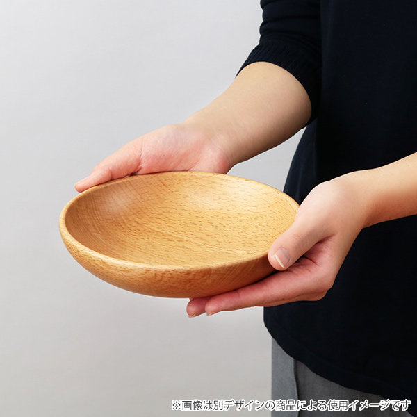 プレート MUTE ラウンドディッシュS 18cm マホガニー （ ボウル 鉢 器