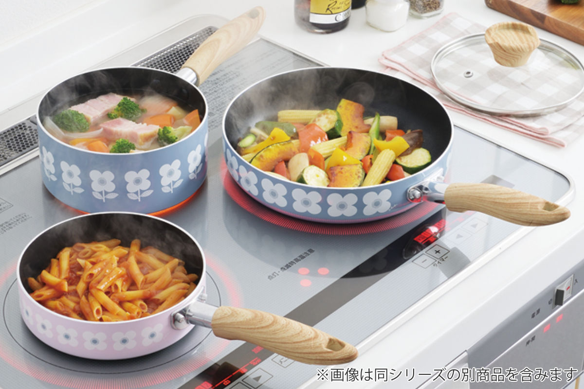 タマハシ フライパン ソースパン 2点セット 16cm IH対応 Plune