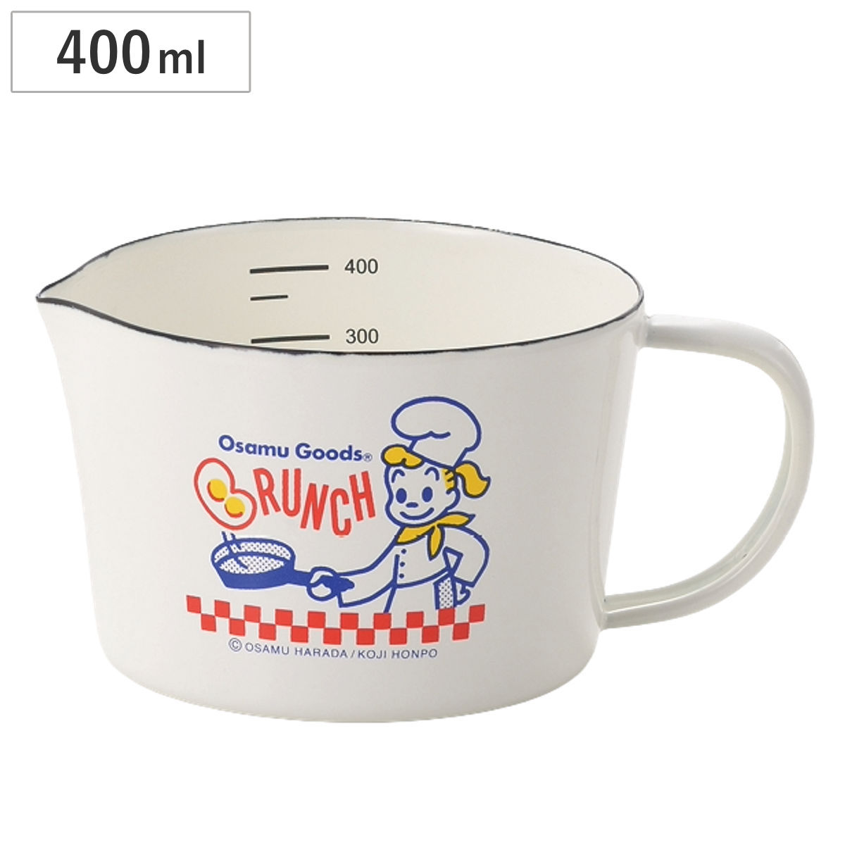 タマハシ メジャーカップ 400ml OSAMU GOODS ブランチホーロー