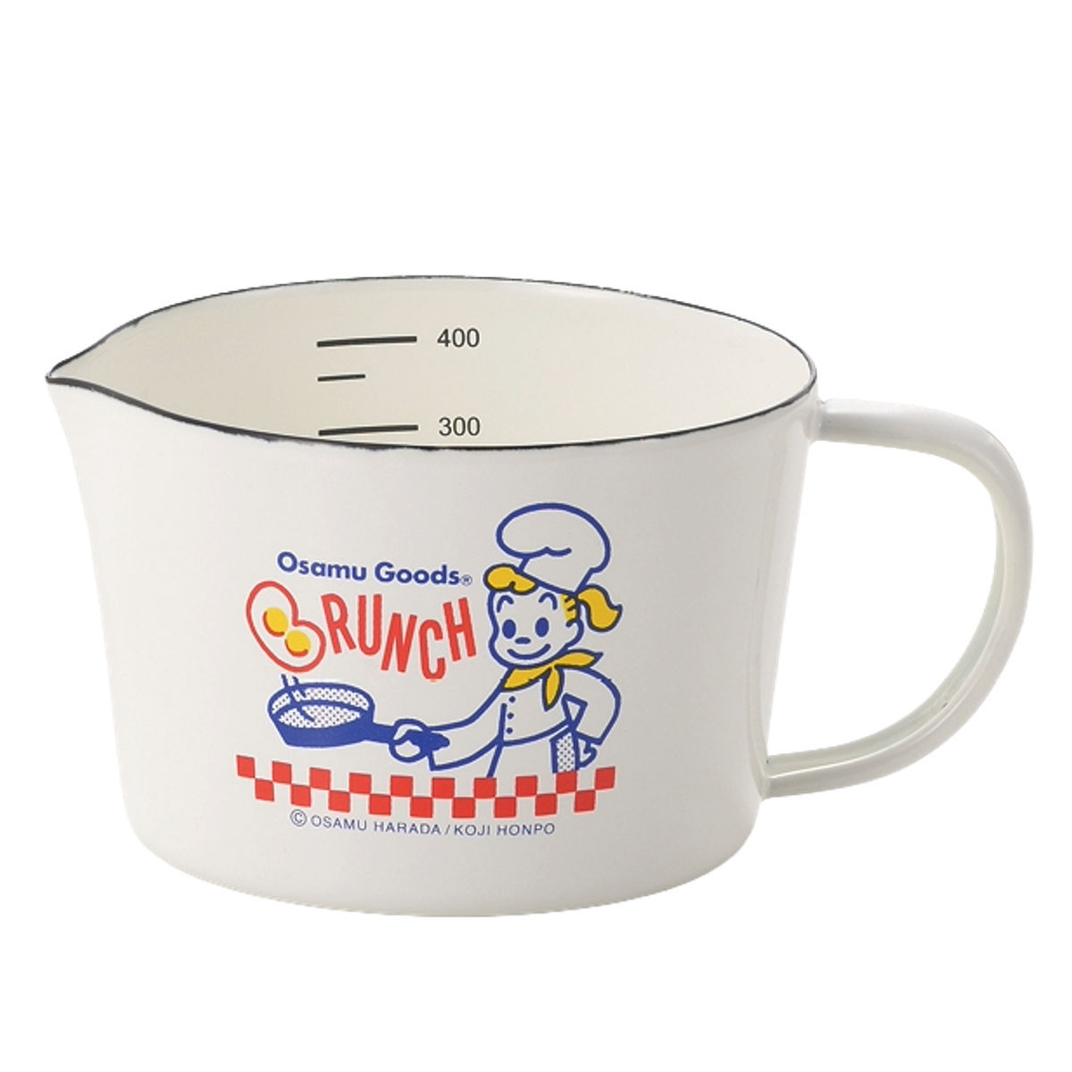 タマハシ メジャーカップ 400ml OSAMU GOODS ブランチホーロー
