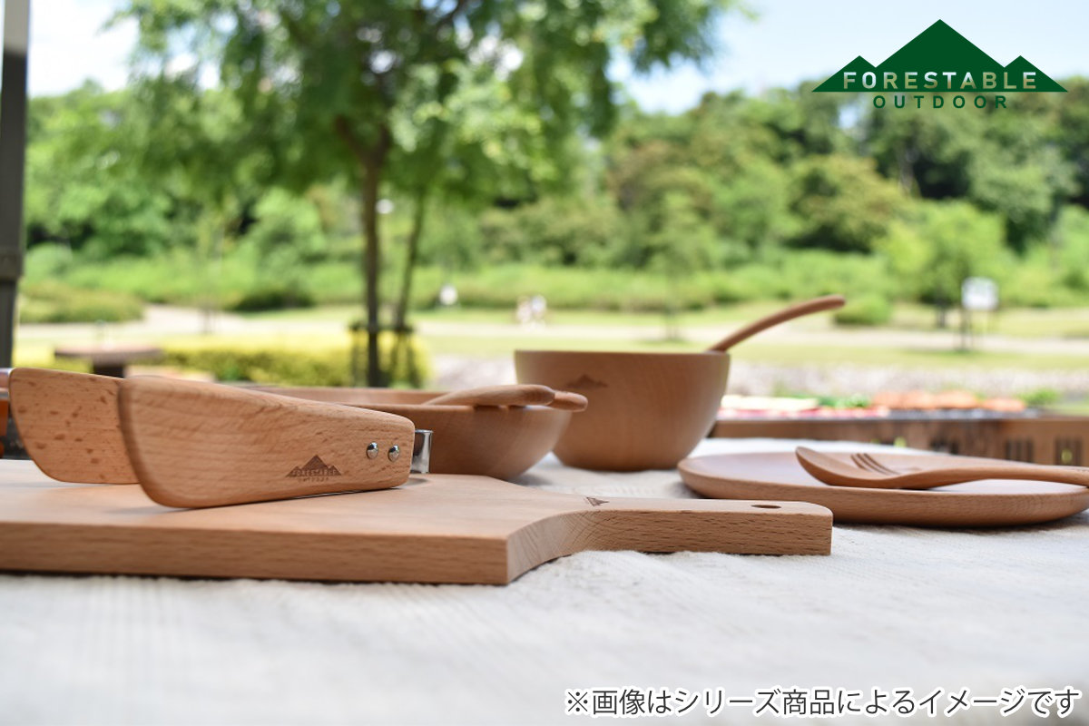 ターナー FORESTABLE 29.5cm L スンカイ ( ターナーL 木製ターナー カトラリー 木製食器 アウトドア食器 キャンプ ) 関連画像4