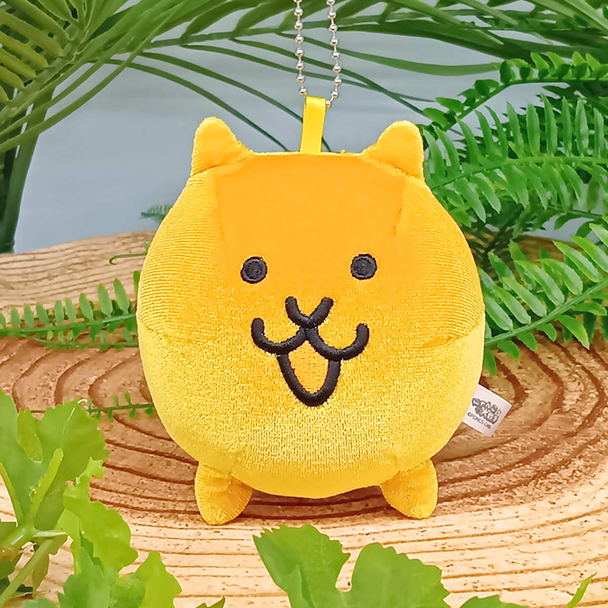 ぬいぐるみ にゃんこ大戦争 金ネコ SS キーチェーン付き （ ぬいぐるみキーホルダー マスコット キーホルダー 猫 もちもち 雑貨 プレゼント ギフト かわいい ）