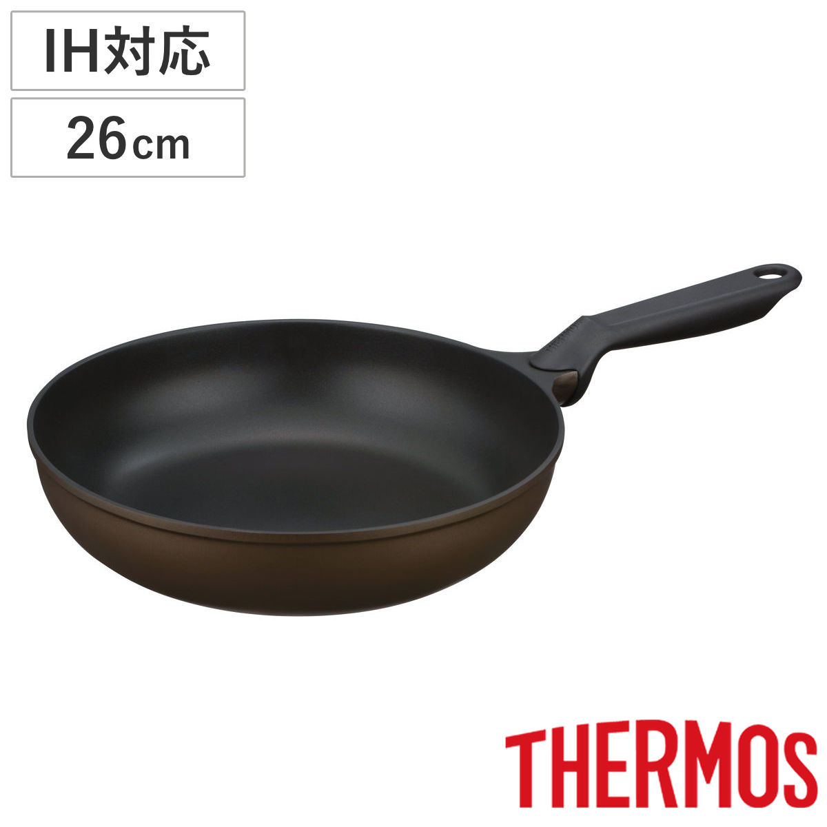 THERMOS（サーモス） フライパン 24cm IH対応 デュラブルプレミアム