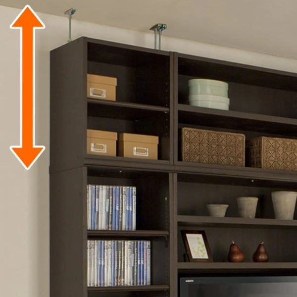 専用 上置き棚 標準棚板 type65 オーダー本棚 奥行40cm 幅30-44cm用