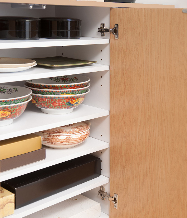 カウンター下収納 幅60cm キャビネット 北欧風 Face （ リビング収納