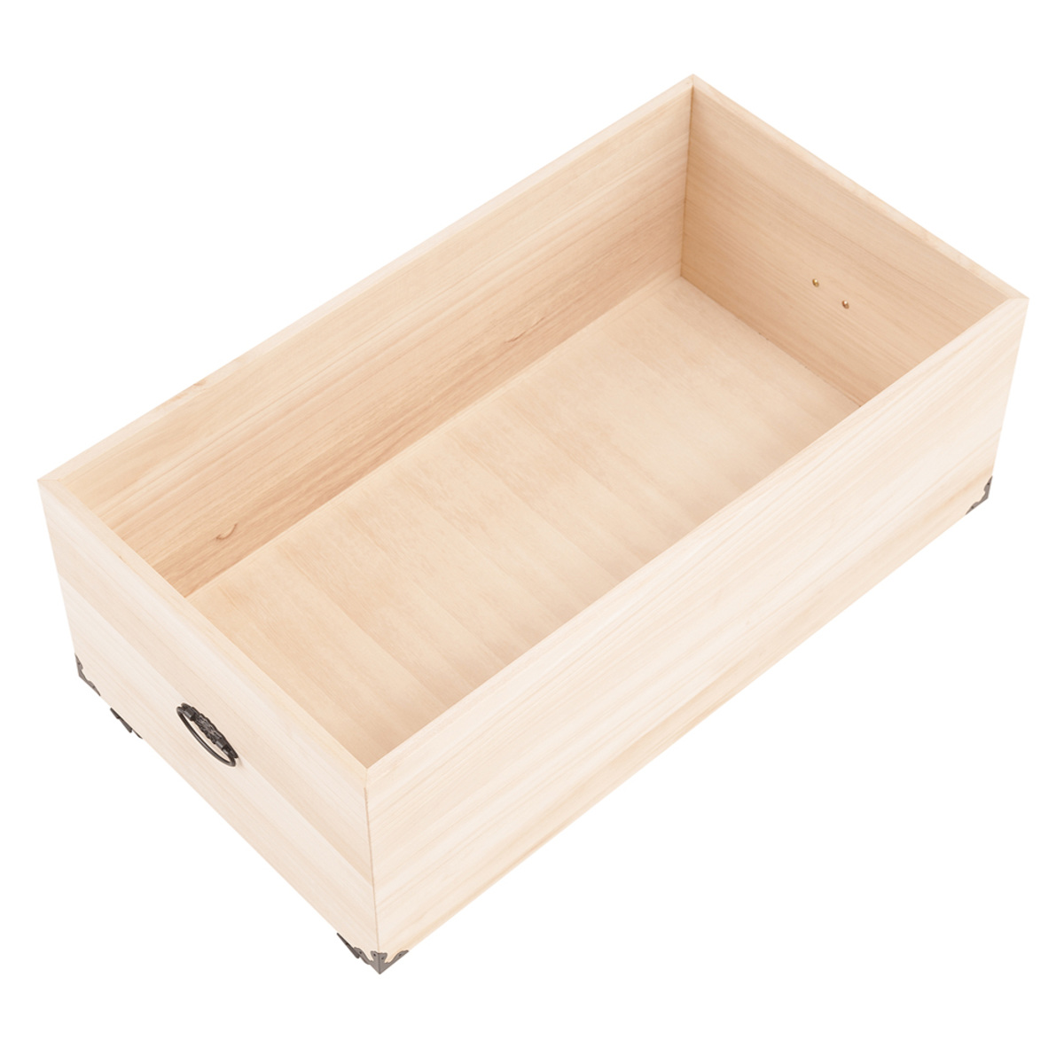 桐収納 ひな人形ケース 3段 キャスター付き 高さ72.5cm （ 桐 収納