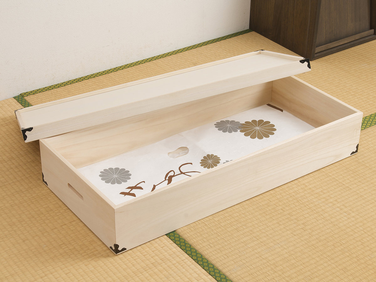 桐 衣装ケース 衣装箱 1段 日本製 幅91cm （ 完成品 桐衣装箱 天然木 