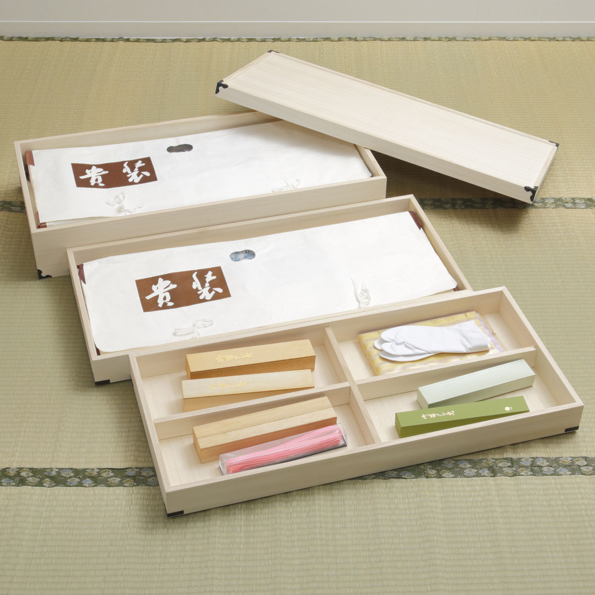桐 衣装ケース 衣装箱 3段 幅91cm 日本製 （ 完成品 桐衣装箱 天然木