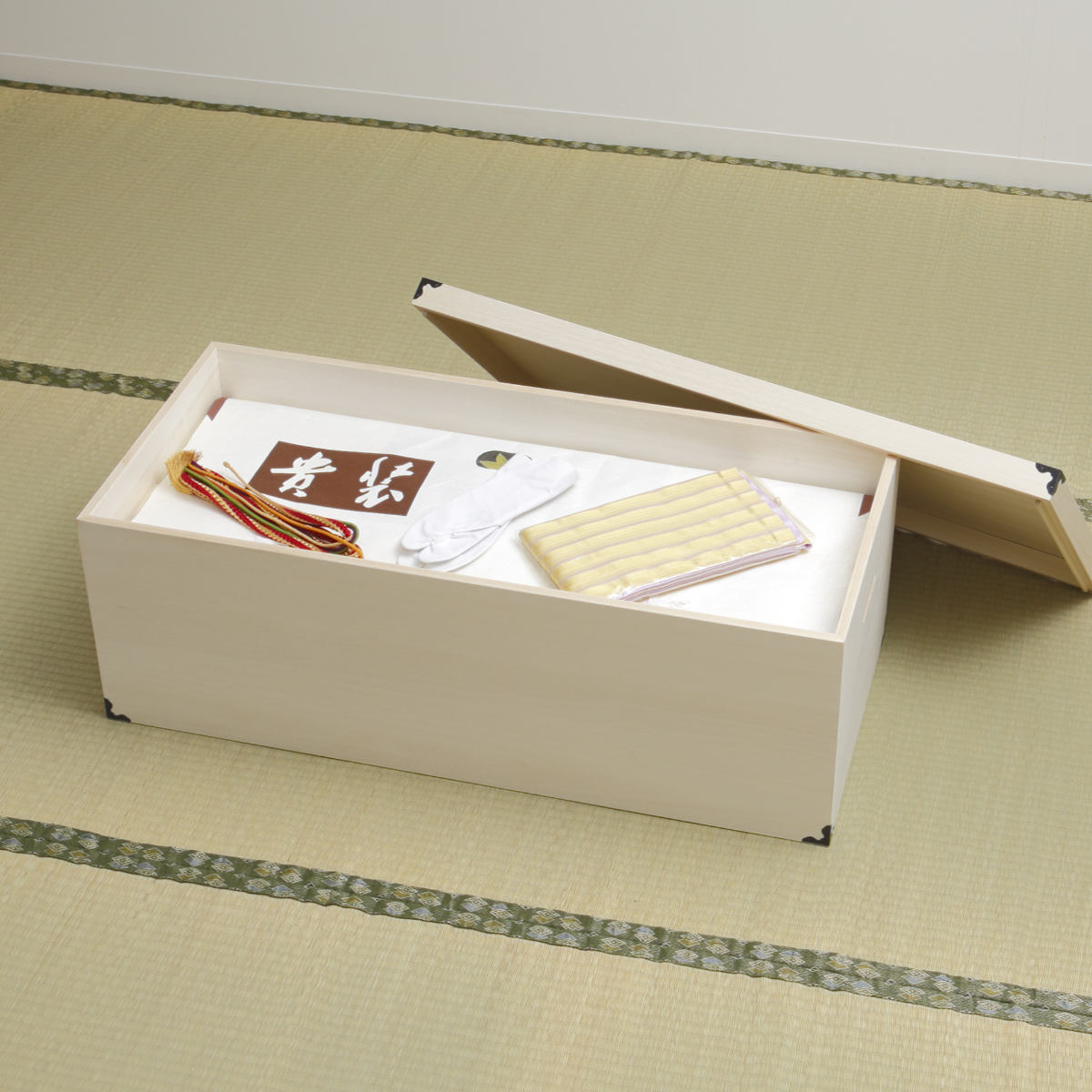 桐 衣装ケース 衣装箱 深型1段 91cm 日本製 （ 完成品 桐衣装箱 天然木