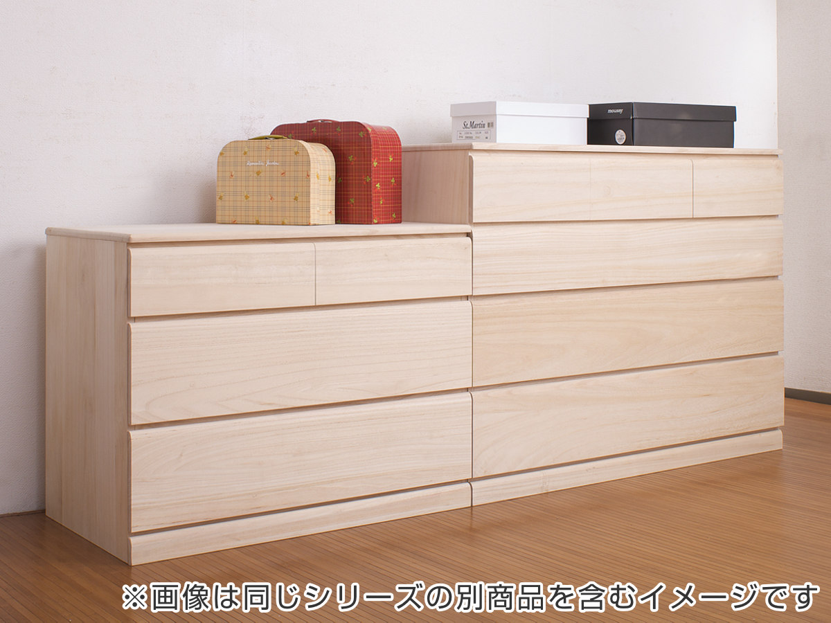 桐タンス 幅100cm 4段 キャスター付 日本製 完成品 （ 桐チェスト 桐