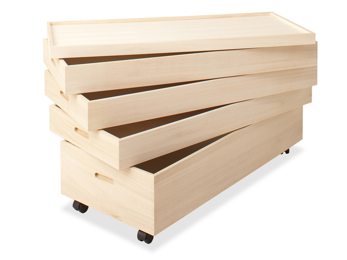 国産　桐 衣装ケース 総桐 4段 楽天市場】総桐衣装ケース4段 日本製 桐無垢 着物収納 湿気対策 伝統