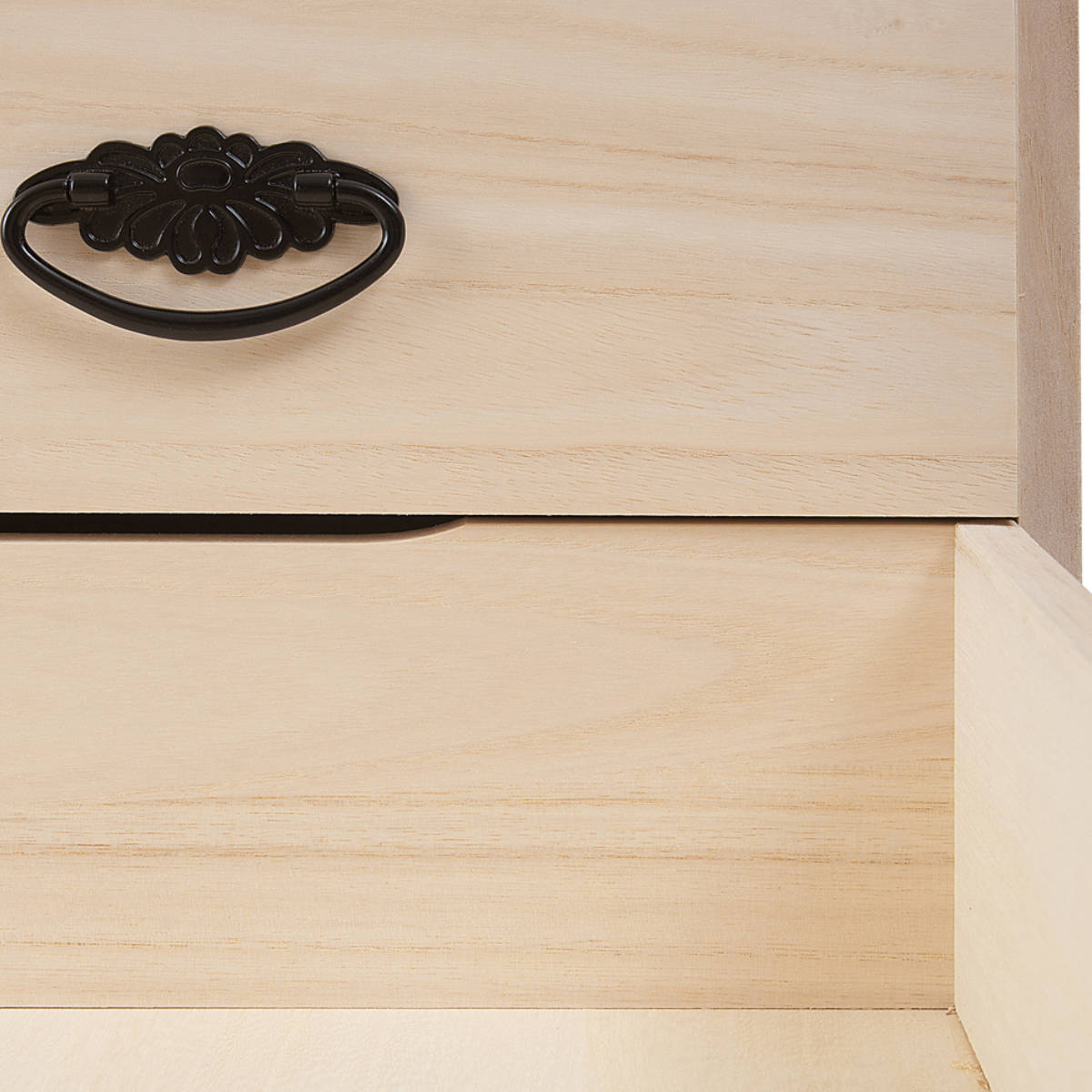 桐たんす 上置き兼用 桐タンス 浅型 5段 日本製 幅99cm （ 桐箪笥 収納