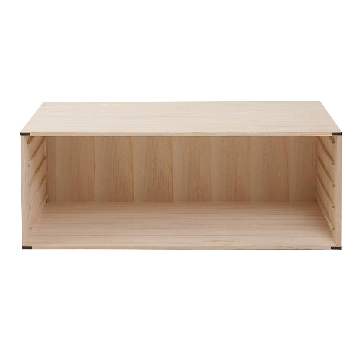 桐たんす 上置き兼用 桐タンス 浅型 5段 日本製 幅99cm （ 桐箪笥 収納