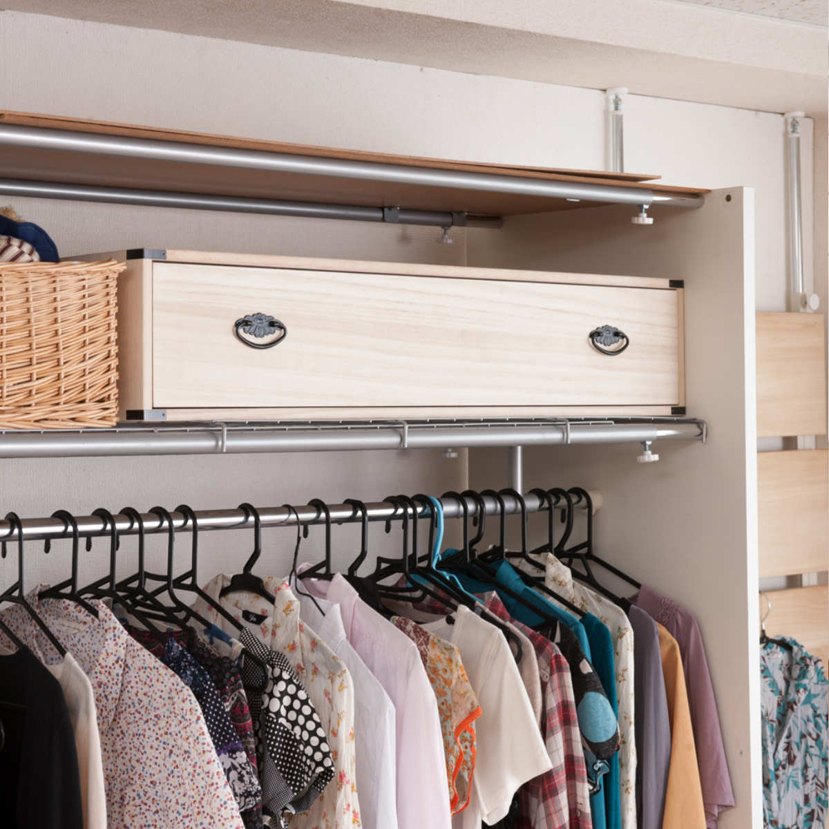 桐たんす 1段 桐収納 衣裳箱 引出し 日本製 約幅100cm （ 桐箪笥 収納