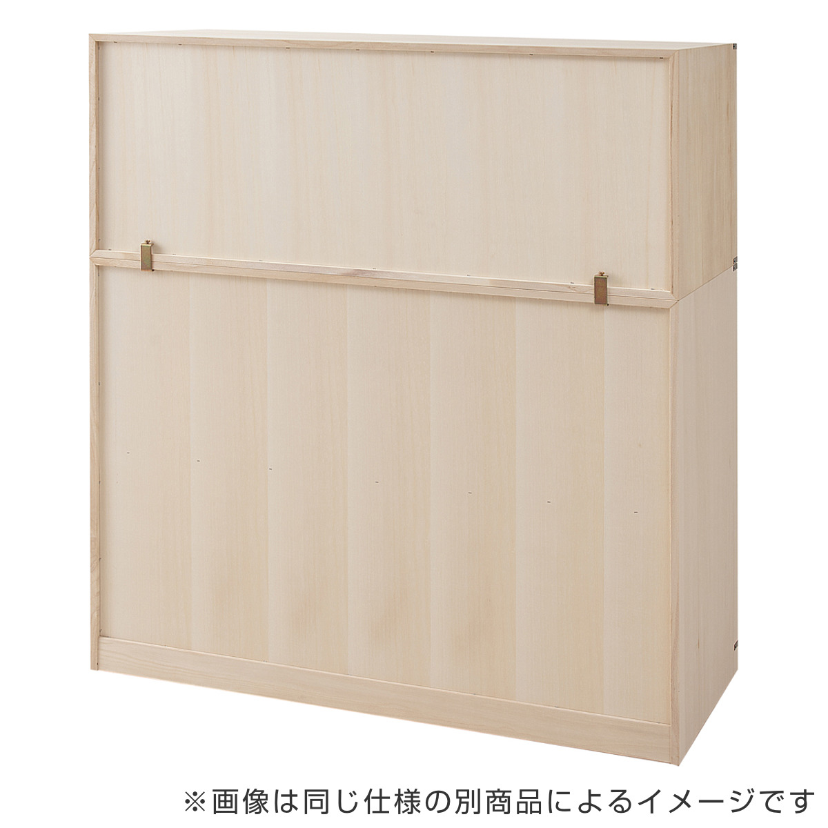 桐タンス 5段 引き戸タイプ 着物用 幅99 高さ90cm （ 桐たんす 桐
