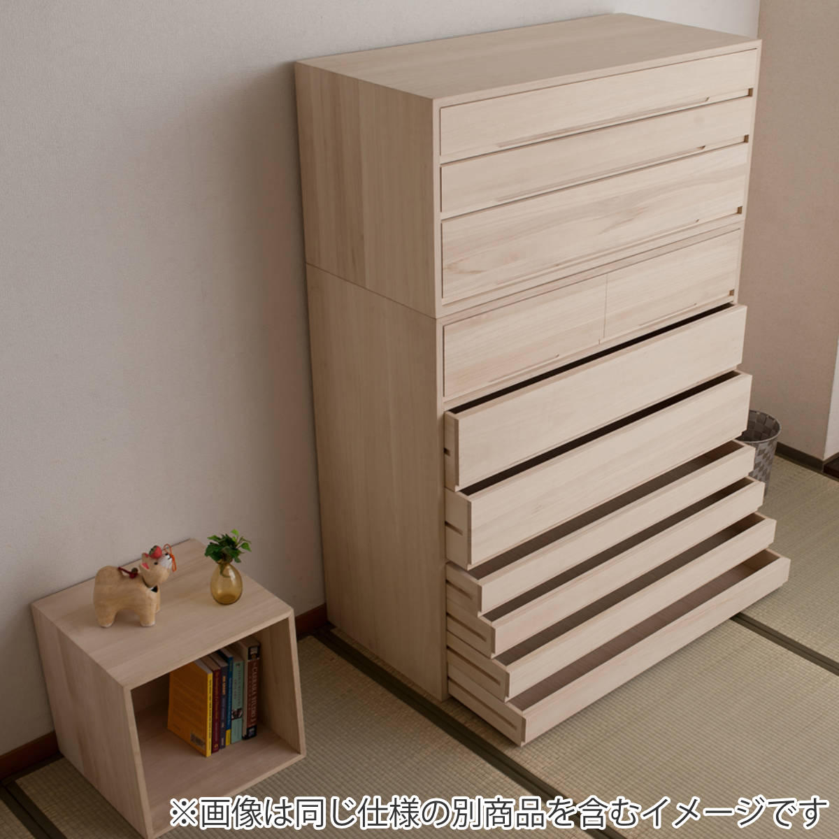 桐タンス 3段 桐収納 日本製 白木仕上げ 幅100cm （ 桐たんす 桐 箪笥