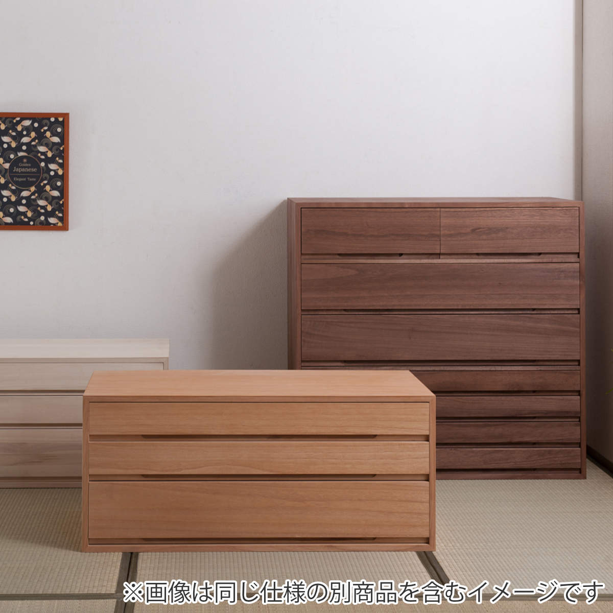 桐タンス 3段 桐チェスト 衣類収納 日本製 幅100cm （ 桐たんす 桐