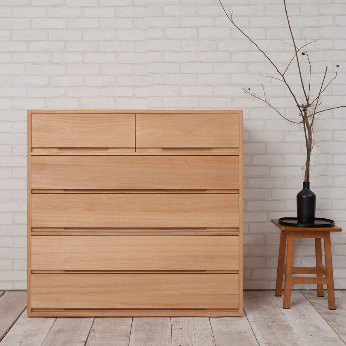 桐タンス 5段 桐チェスト 衣類収納 日本製 約幅101cm （ 桐たんす 桐