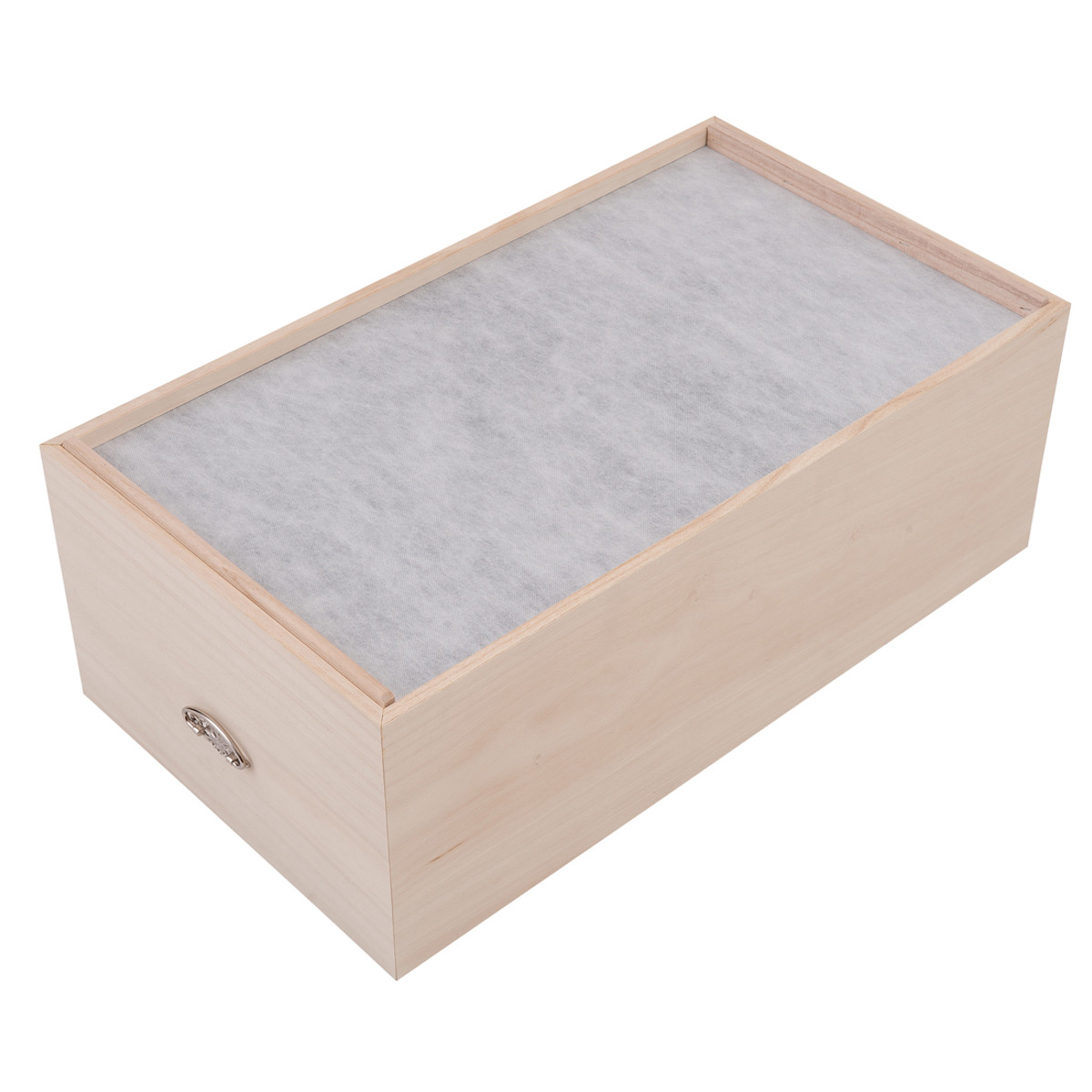 桐衣装箱 2段 日本製 ひな人形ケース 竹炭シート入り 高さ63.5cm