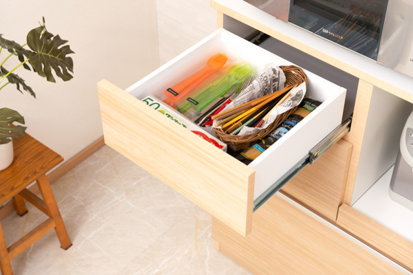 食器棚 キッチンボード 北欧風 Sugar 約幅90cm （ カップボード