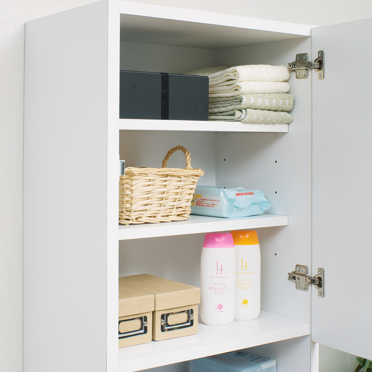 ランドリーチェスト 幅45cm （ ランドリー収納 サニタリー収納 洗面