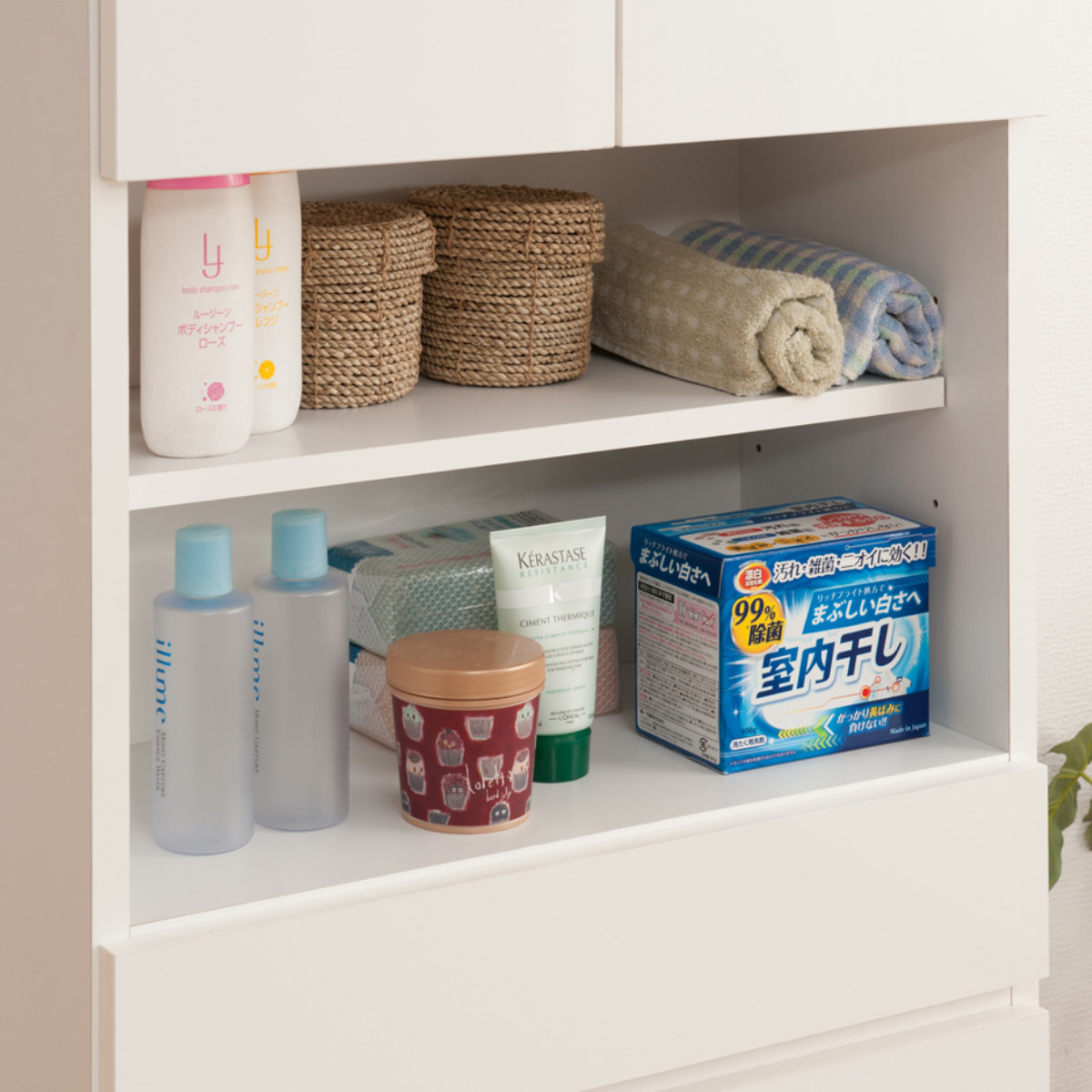 ランドリーチェスト 幅60cm （ ランドリー収納 サニタリー収納 洗面