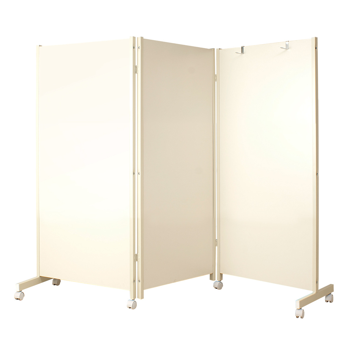 パーテーション キャスター付きパーテーション 3連 高さ145cm （ 自立