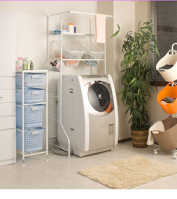 ★新品★ 乾燥機ラック 洗濯機 乾燥機 ランドリー 洗濯収納 洗濯用品 一体型 楽天市場】ランドリーラック 洗濯機ラック ランドリー収納 洗濯
