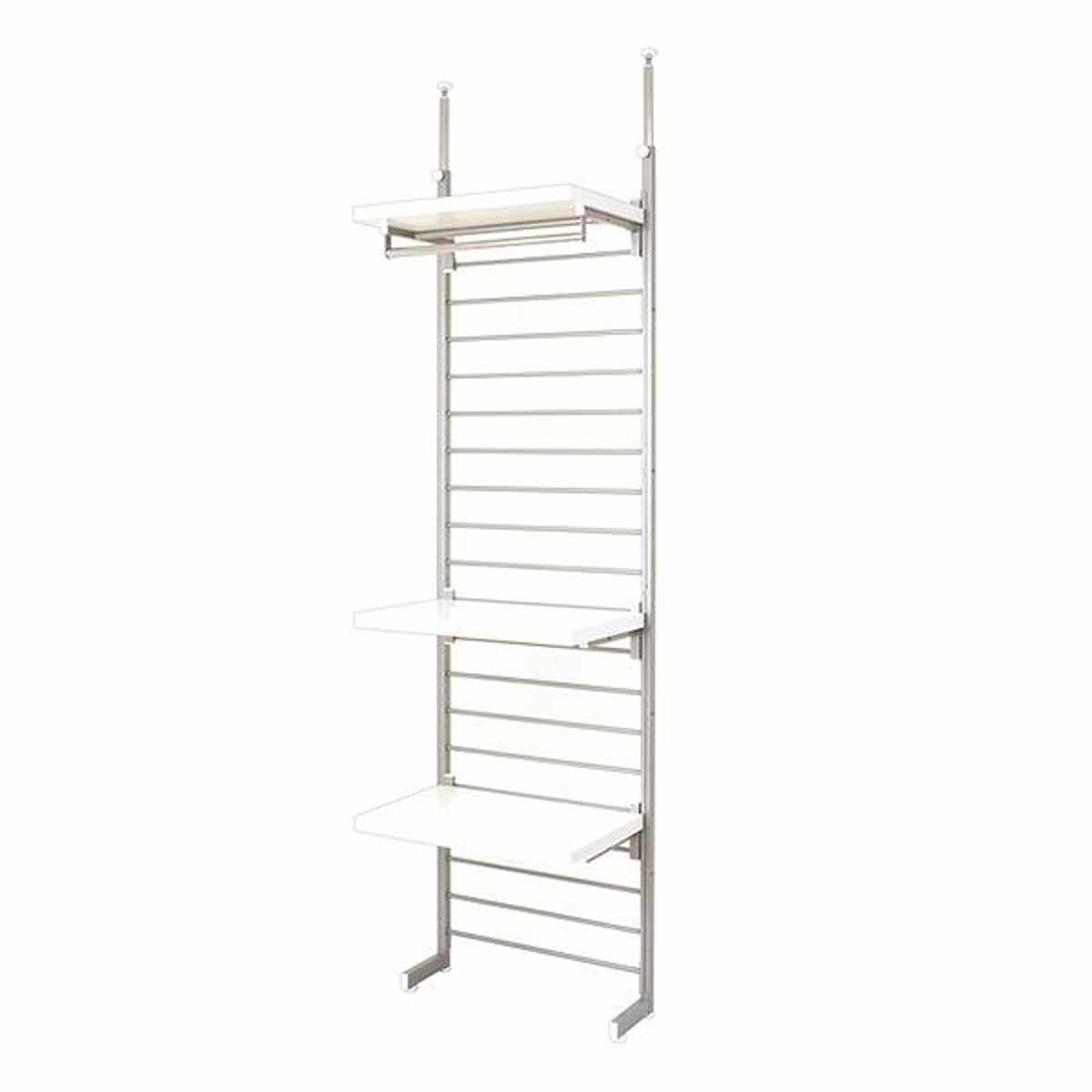 突っ張りハンガー63cm ロッカー （ 突っ張り ラック 壁面収納 突っ張り