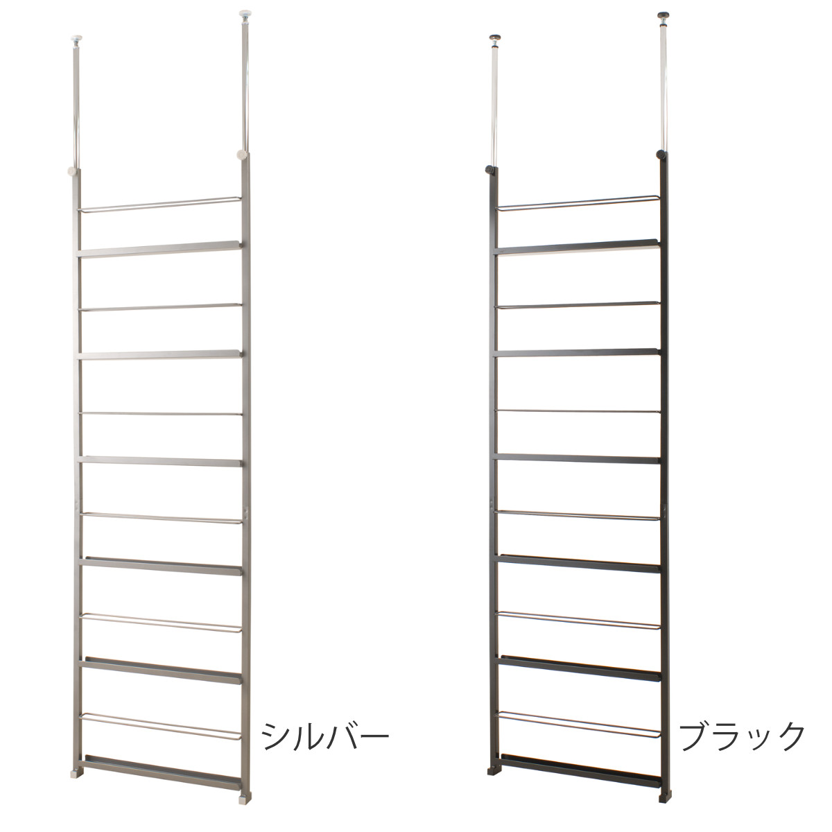 ラダーラック 突っ張りディスプレイ 幅60cm （ 突っ張り つっぱり