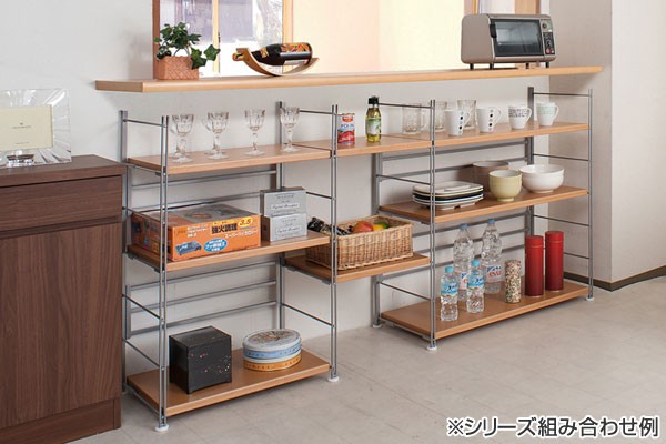 オープンラック 頑丈棚 幅90高さ94cm （ ラック スチールラック 収納