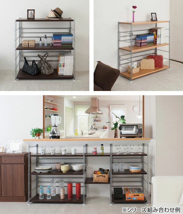 オープンラック 頑丈棚 幅90高さ94cm （ ラック スチールラック 収納