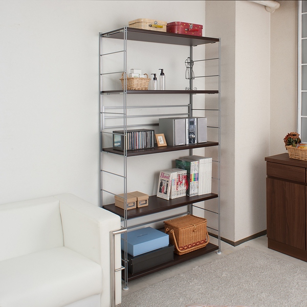 ラック キッチンラック 棚 おしゃれ 収納ラック オープンシェルフ 本棚オープン 楽天市場】ラック オープンシェルフ 4段 木製 収納 本棚 オープン