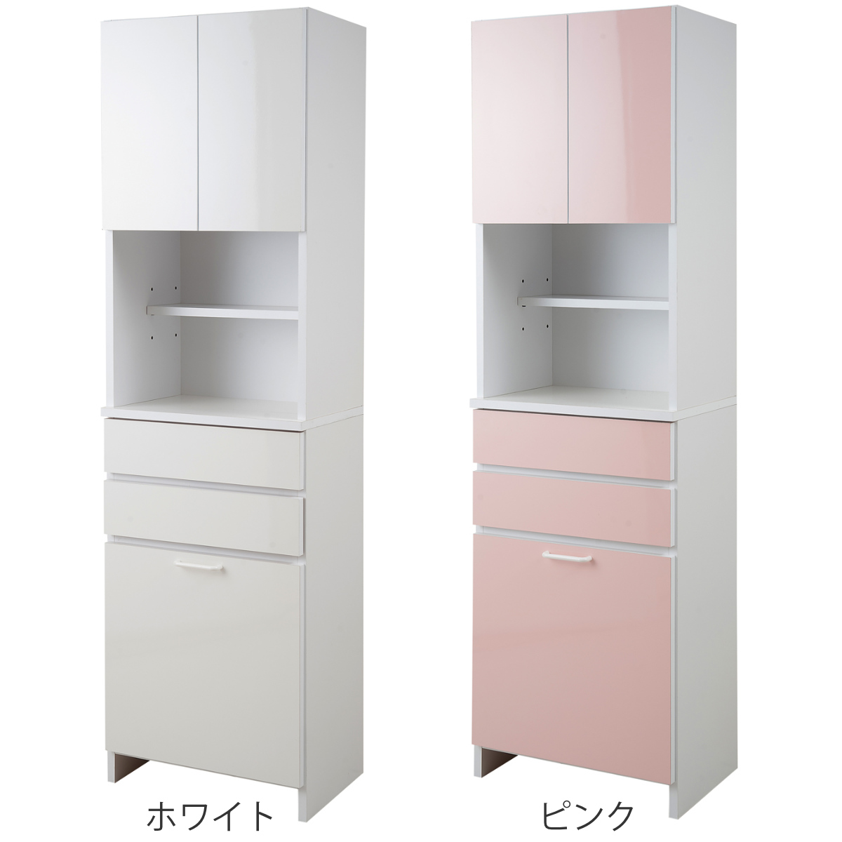 ランドリーラック バスケット付き 高さ180....の詳細画像2