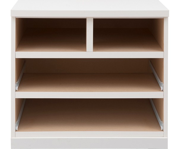 押入れ収納 タンス 幅75cm 3段 奥行65cm キャスター付 日本製 （ 木製