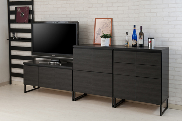 キャビネット スクエアキャビネット 扉タイプ スタイリッシュ 幅71cm