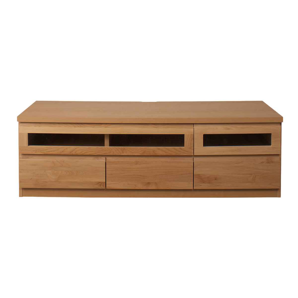 テレビ台 ローボード 天然木 アルダー前板 日本製 幅150cm （ TV台 TV