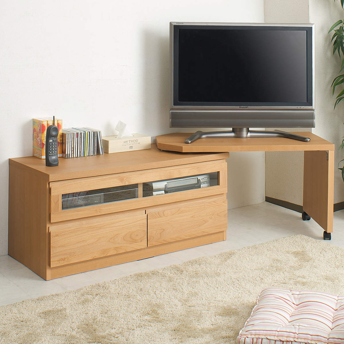 送料込み！アルダー材のテレビ台　幅117cm 送料込み！アルダー材のテレビ台 幅117cm-セレクトショップ