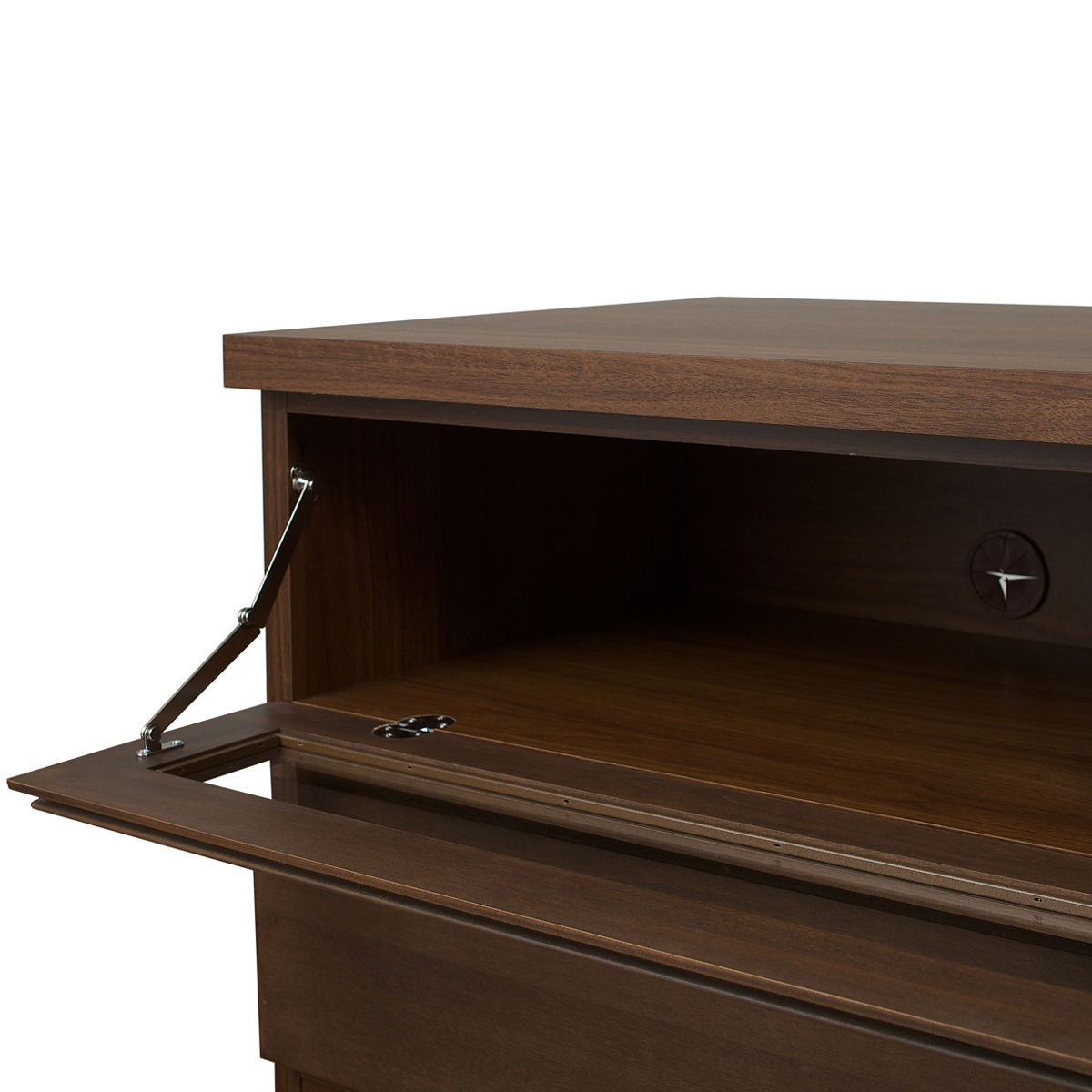 伸縮 テレビ台 回転盤付 アルダー前板 幅156〜215cm ダークブラウン