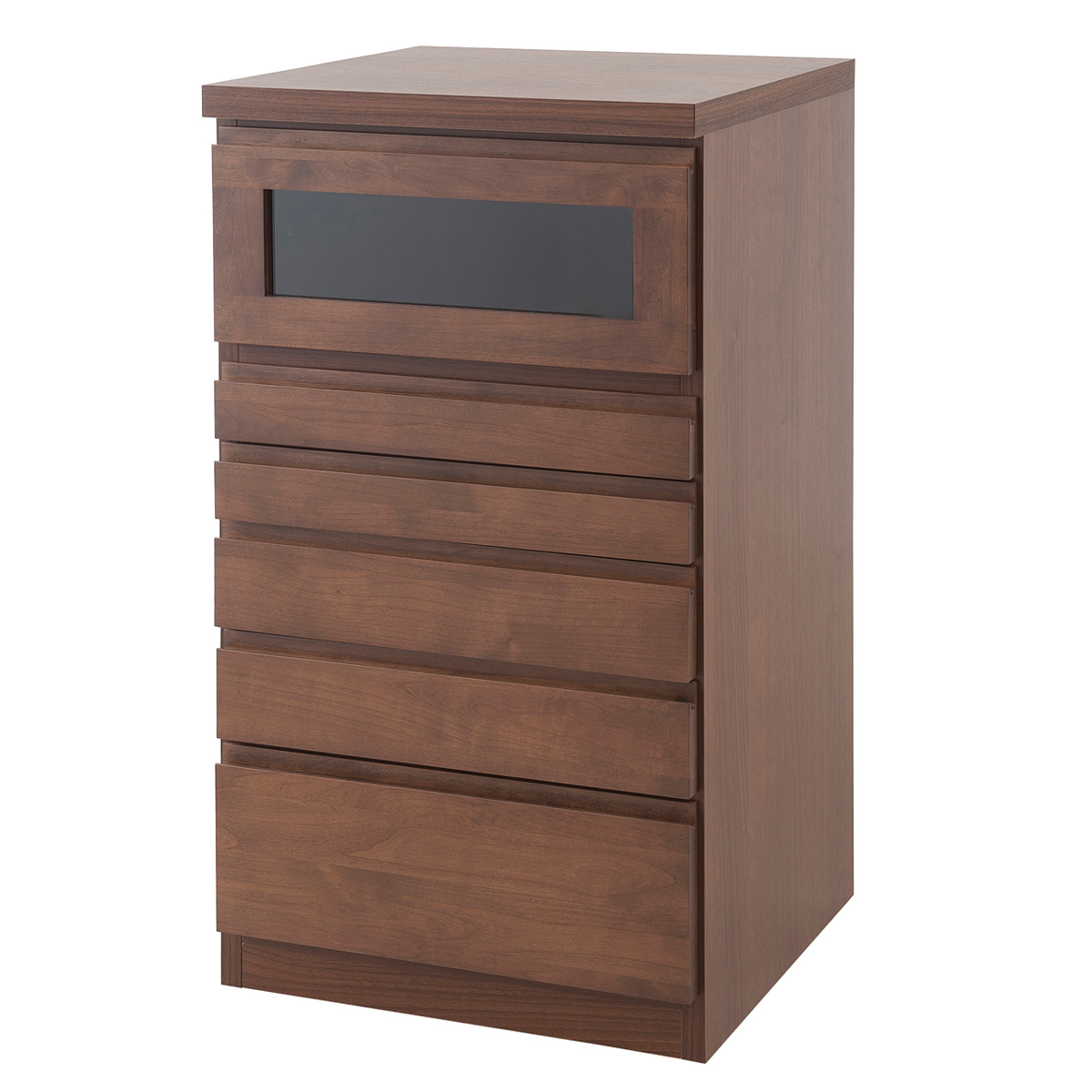 ファックス台 キャビネット 天然木アルダー チェスト 幅45cm （ 電話台