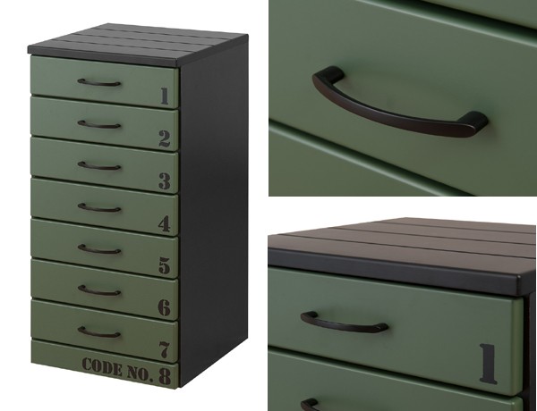 グリーンチェスト 6段 チェスト タンス｜aino MAL 60M｜0000a57285 - オーダー家具
