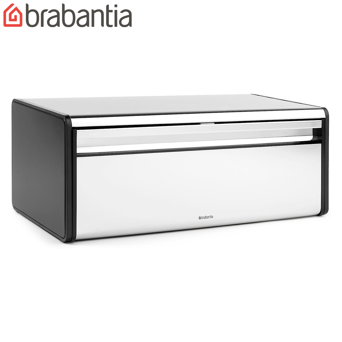 brabantia ブレッドケース ブレッドビン フォールフロント クローム