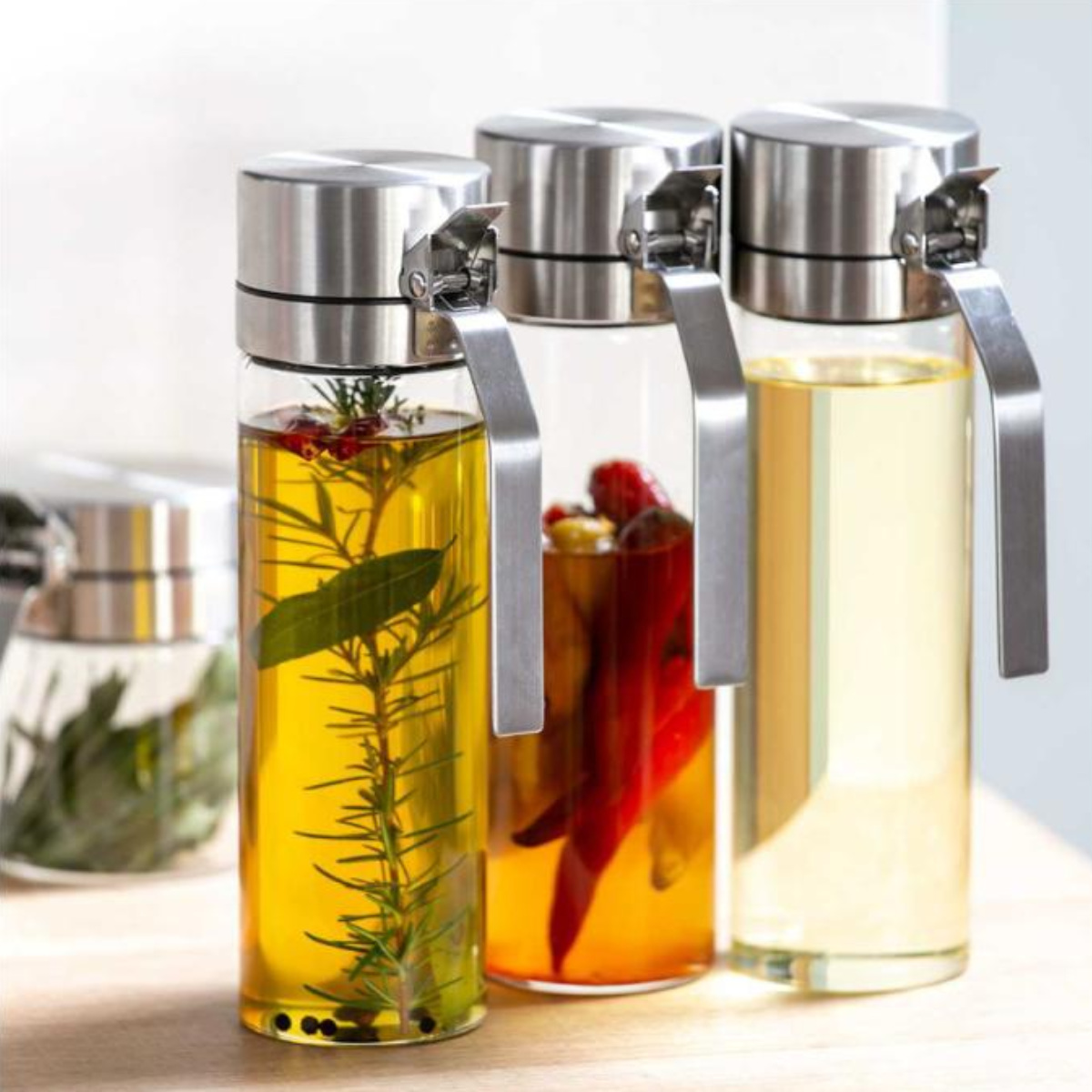 DULTON（ダルトン） 調味料入れ 200ml＋500ml 2本セット オイル
