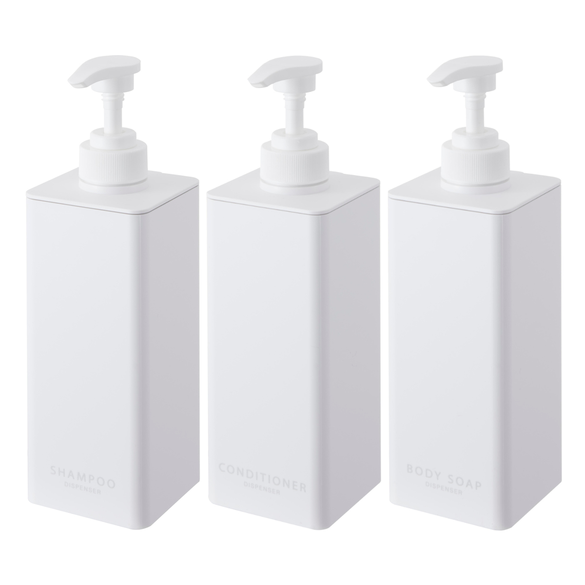 tower 山崎実業 たっぷり洗剤が出るディスペンサー 3本セット