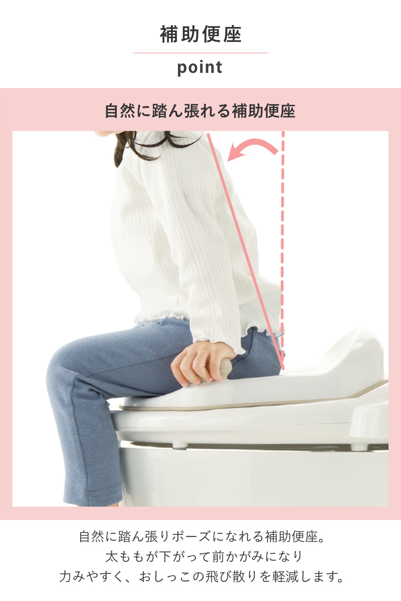 補助便座 トイレスムーズステップ M リッチェ...の詳細画像4