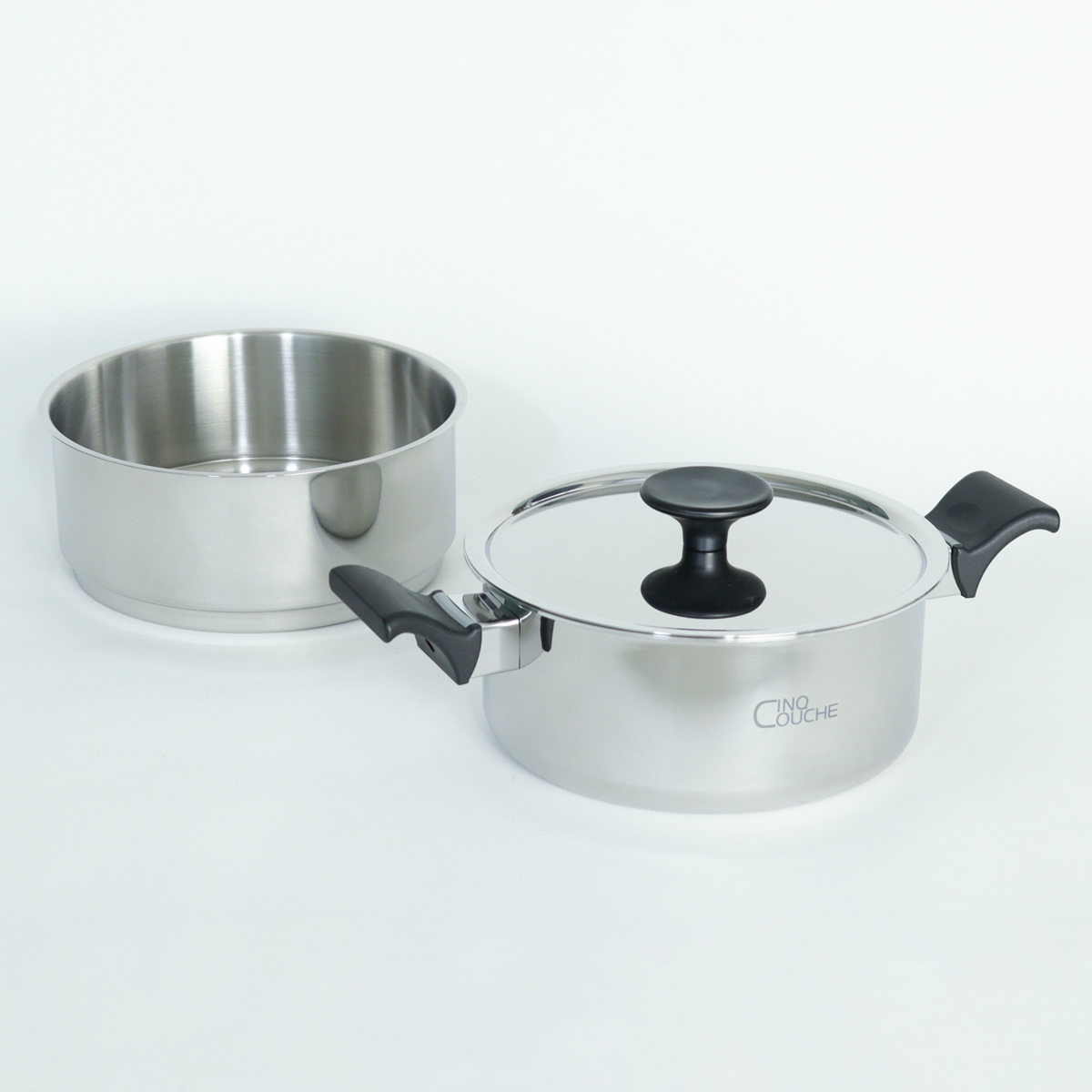 ウルシヤマ金属工業 蒸し器 2段 20cm IH対応 サンク・クーシュ UMIC